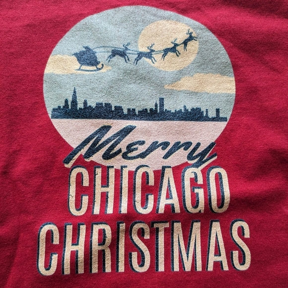 Toddler Christmas T-shirt. Size 2T. Red.Port and Company - Picture 4 of 4